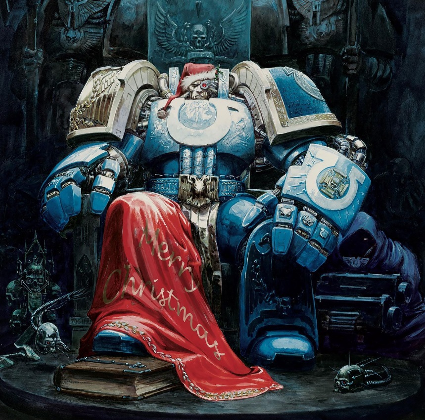 Marneus Calgar, Chapter Master of the Ultramarines Christmas