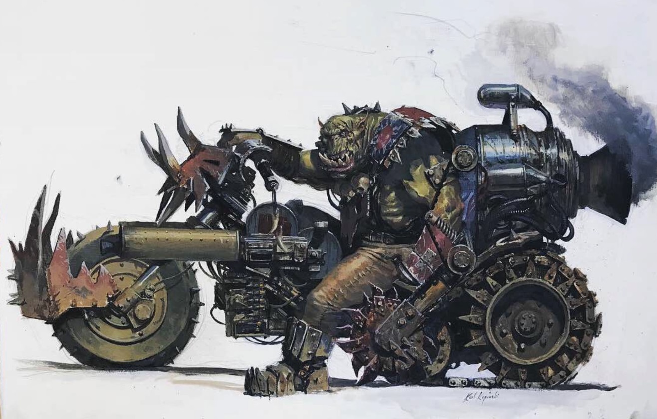 Ork Biker