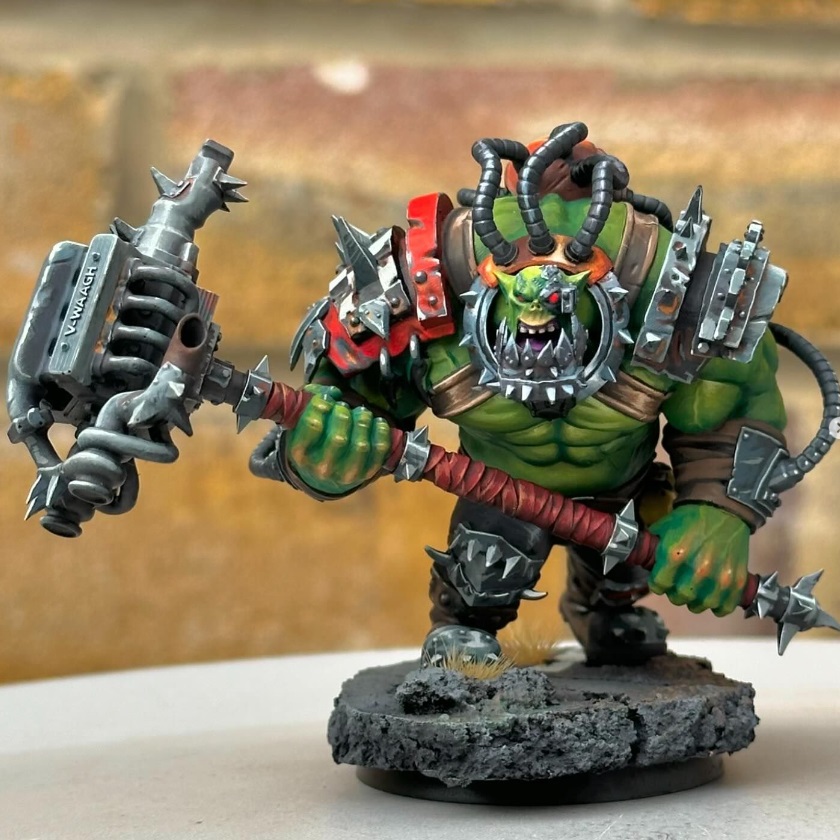 Ork Warboss Miniature