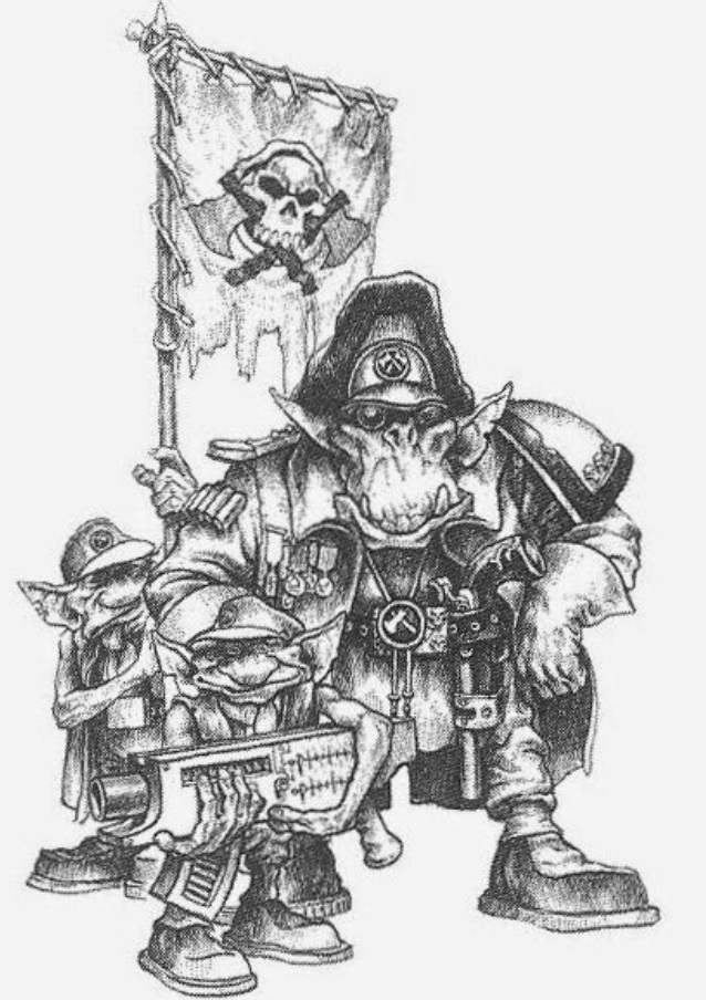 Gretchin Orks Oldhammer Artwork