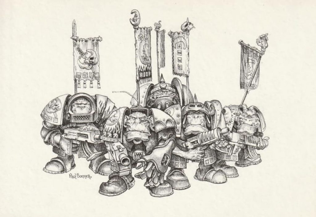 Snotgrub Orks Oldhammer Art