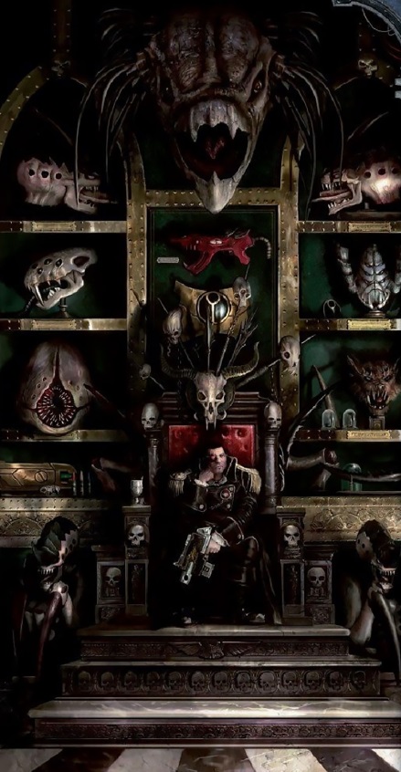 Warhammer 40k Inquisitor Throne Room Artwork