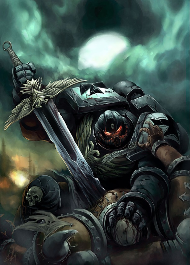 Black Templar Art