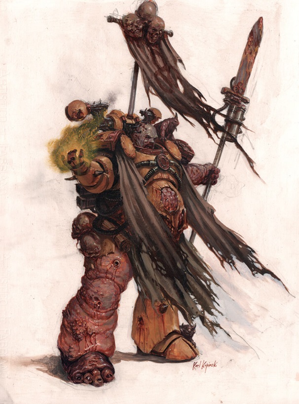 Brown Troll Oldhammer Art