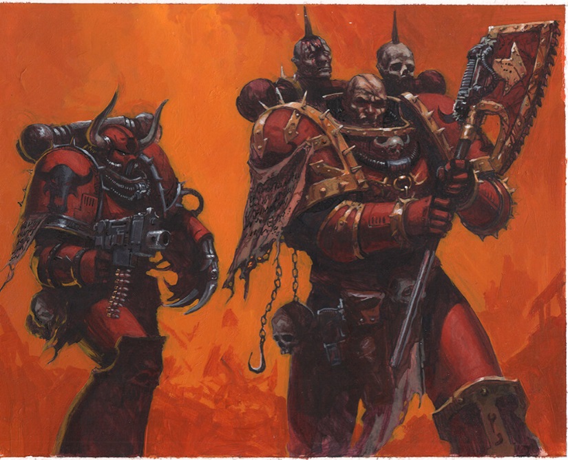 Chosen of Erebus, Word Bearers Chaos Space Marines Oldhammer