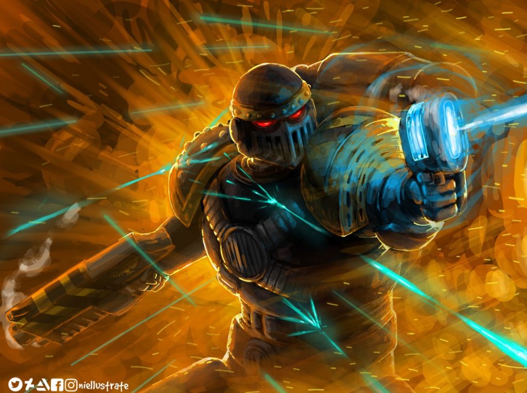 Warhammer 40k Iron Warriors Artwork