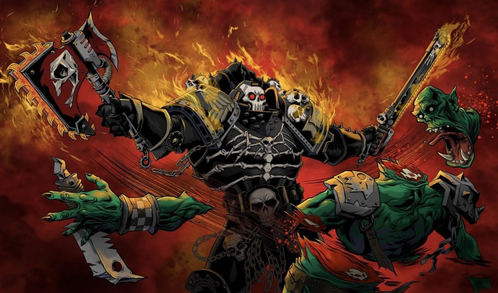 Legion of the Damned, Space Marines Artwork