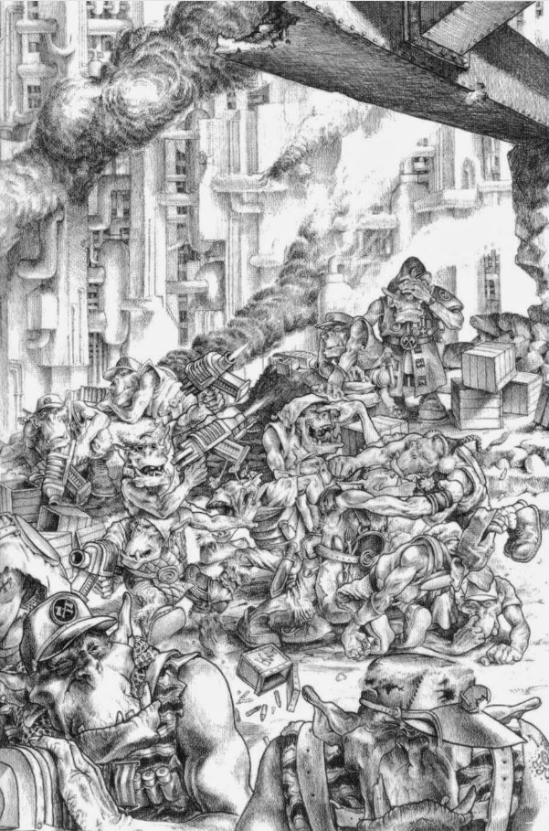 Orks Oldhammer Style Art