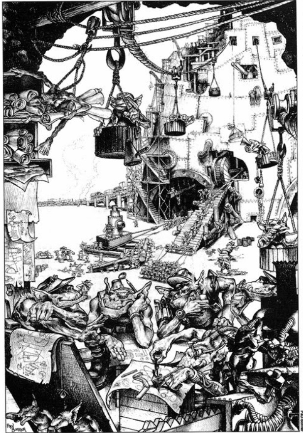 Classic Oldhammer Orks at Work