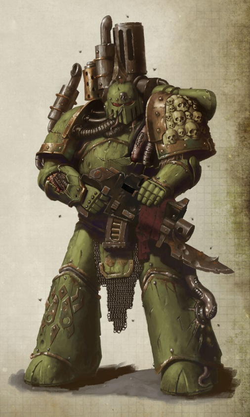 Plague Marine Chaos Space Marine