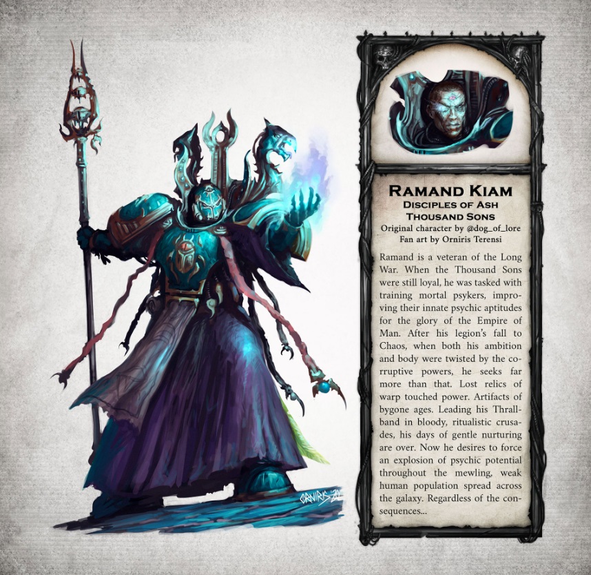 Ramand Kiam, Thousand Sons