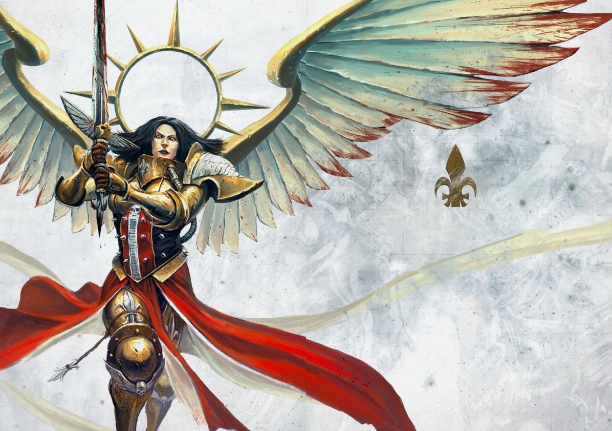 Saint Celestine, The Living Saint, Sisters of Battle