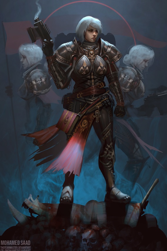 Sisters of Battle, Adepta Sororita Art