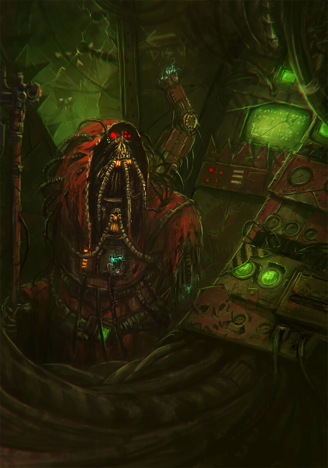 Dark Mechanicus Tech-Priest