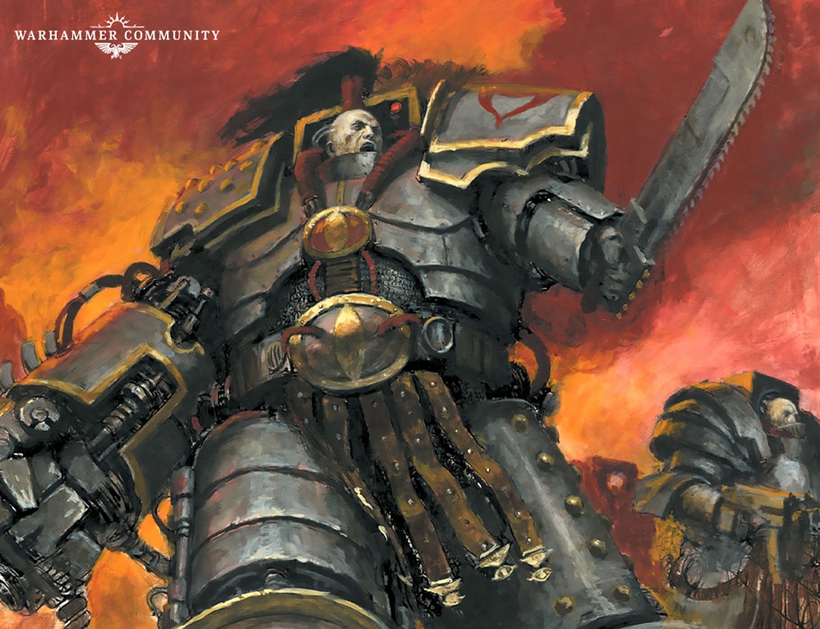 Abaddon the Despoiler Oldhammer Artwork