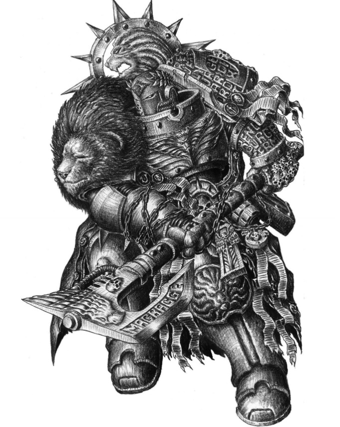 Black Lion, Dark Angels Space Marine