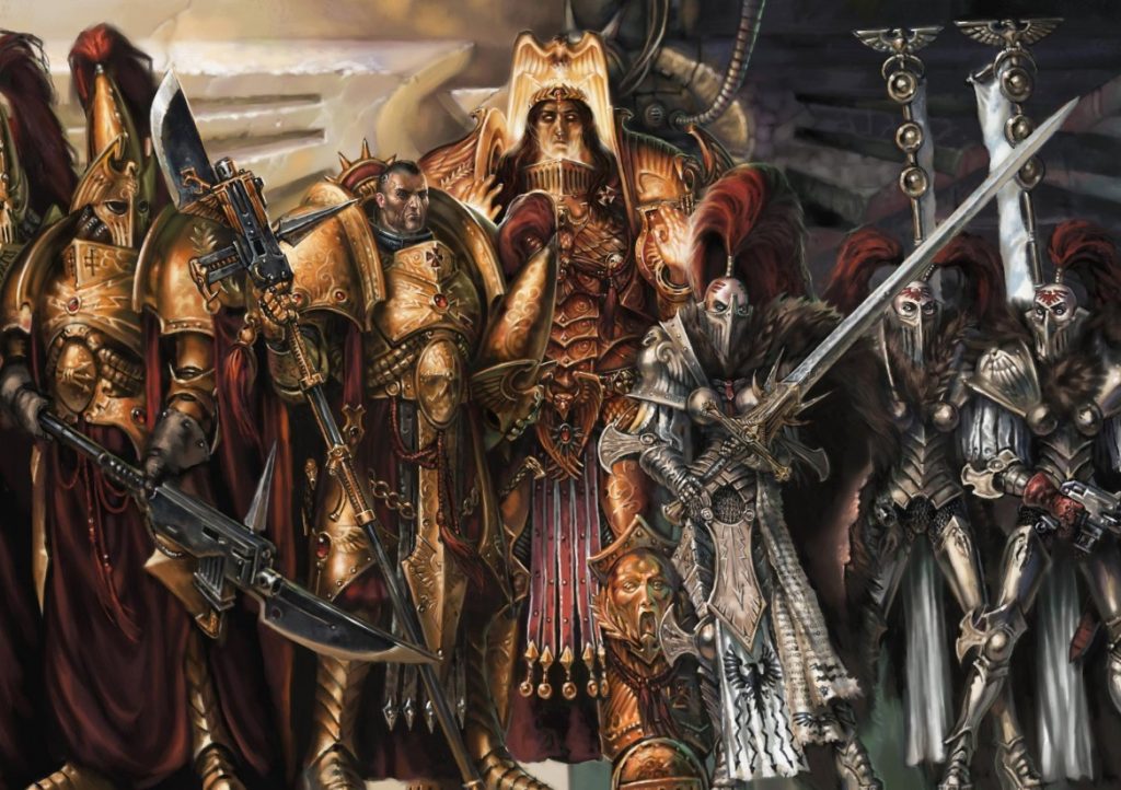 God Emperor of Mankind, Adeptus Custodes, Sisters of Silence