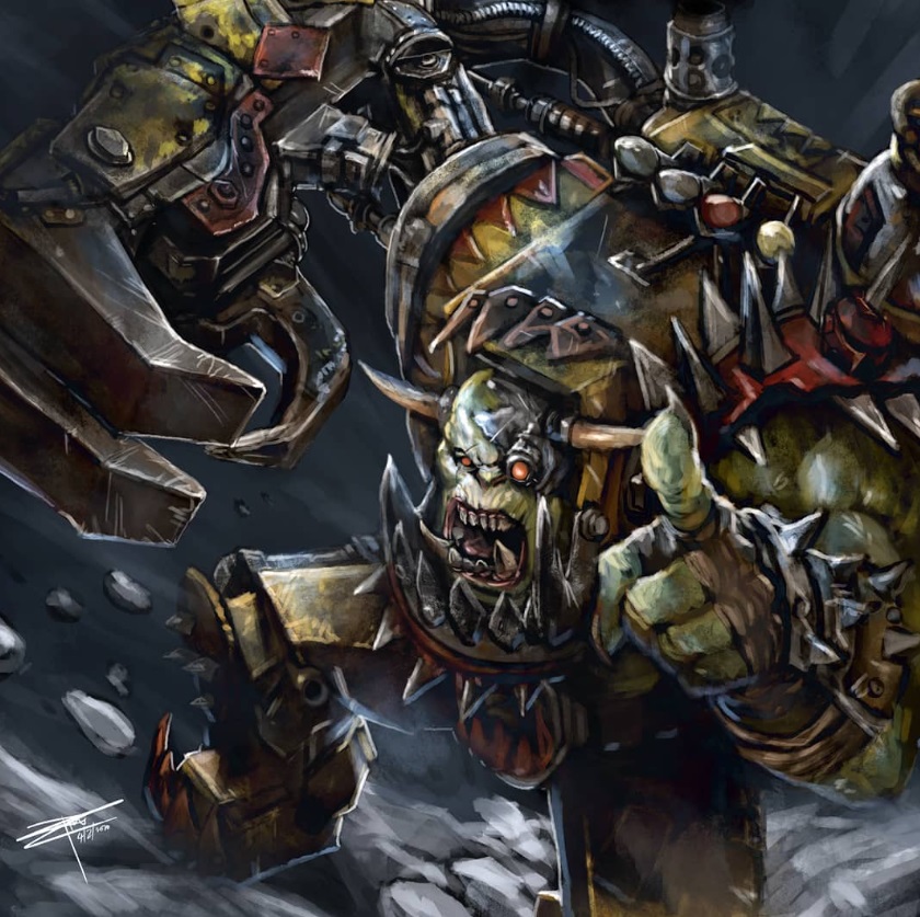 Gorgutz ‘Ead ‘Unter, Ork Warboss