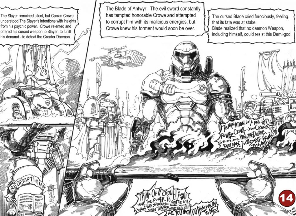 If Doom Slayer joins the Imperium of Man Page 14