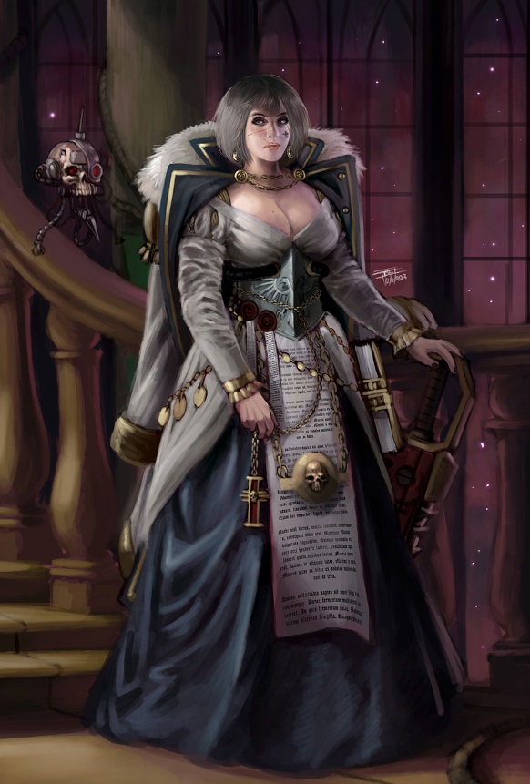 Warhammer 40k Inquisitor Artwork