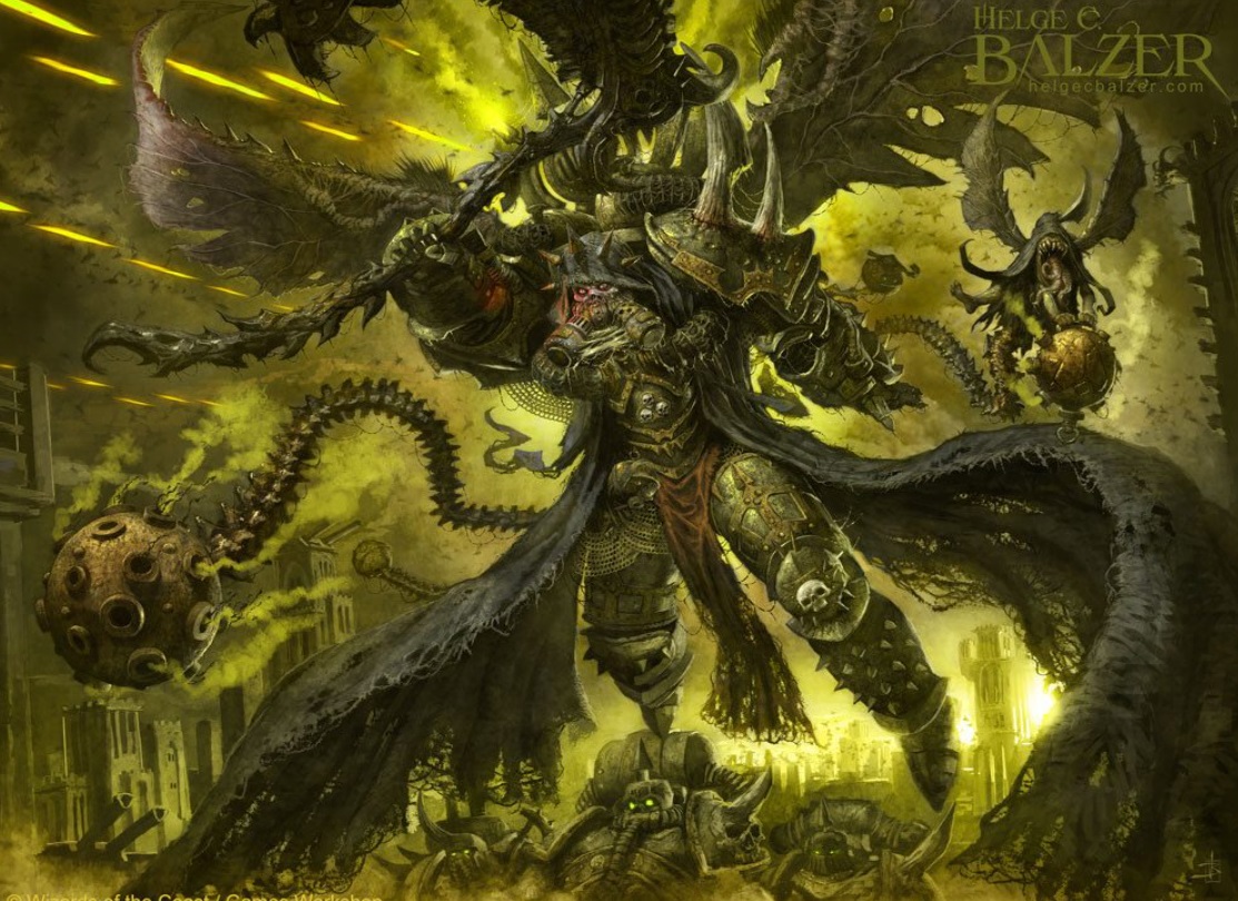 Mortarion Daemon Primarch Warhammer 40k