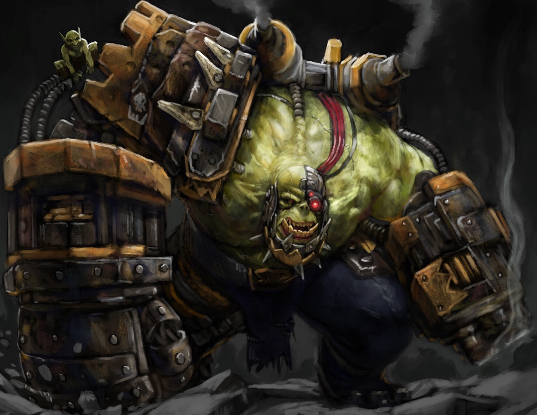 Ork Warboss Broznog