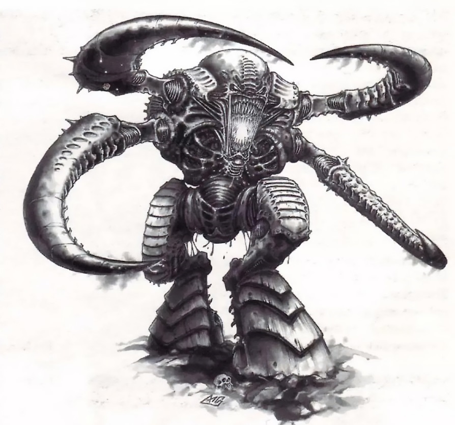 Screamer Killer, Tyranid Oldhammer Art