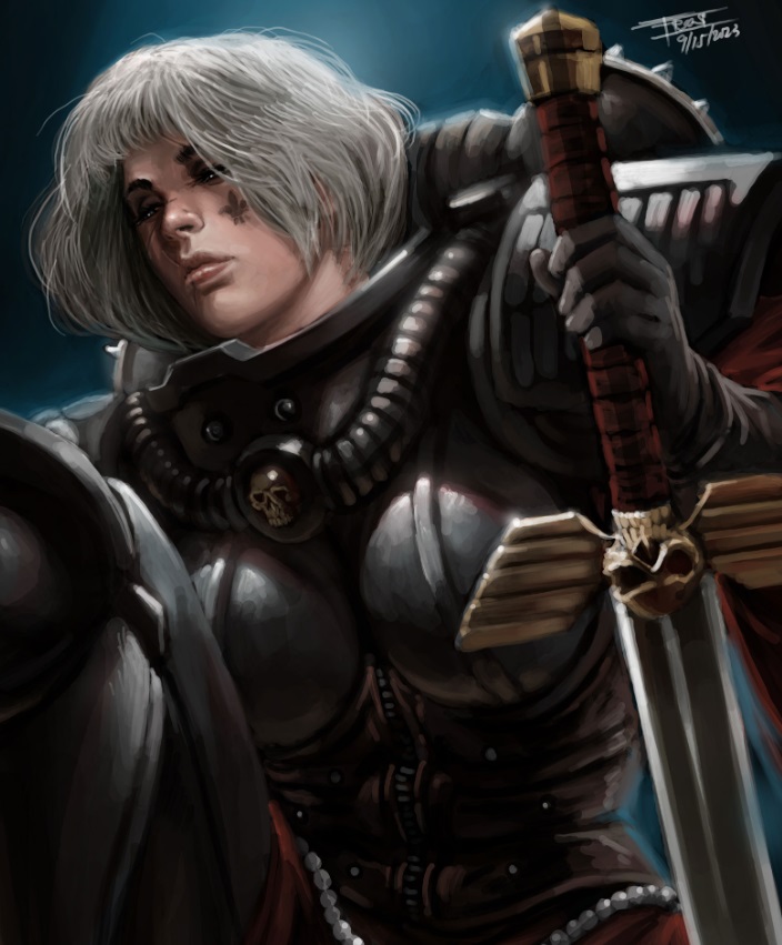 Sisters of Battle, Adepta Sororita Art