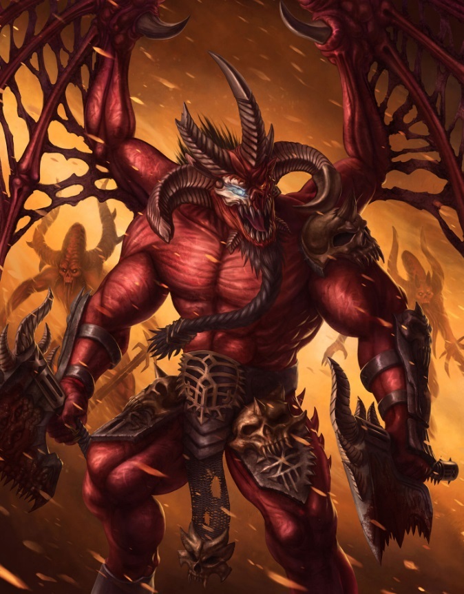 Skarbrand, Khorne Bloodthirster