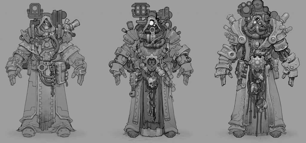 Tech-Priests, Adeptus Mechanicus Artwork