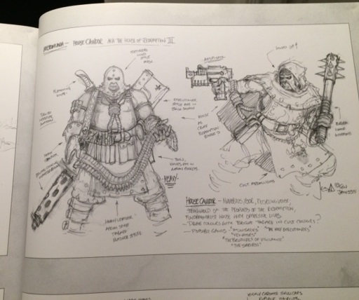 House Goliath and House Cawdor, Necromunda Oldhammer