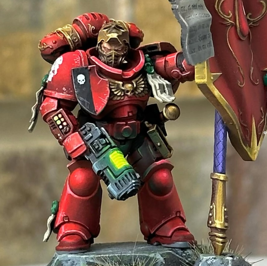 Blood Angels Ancient Miniature