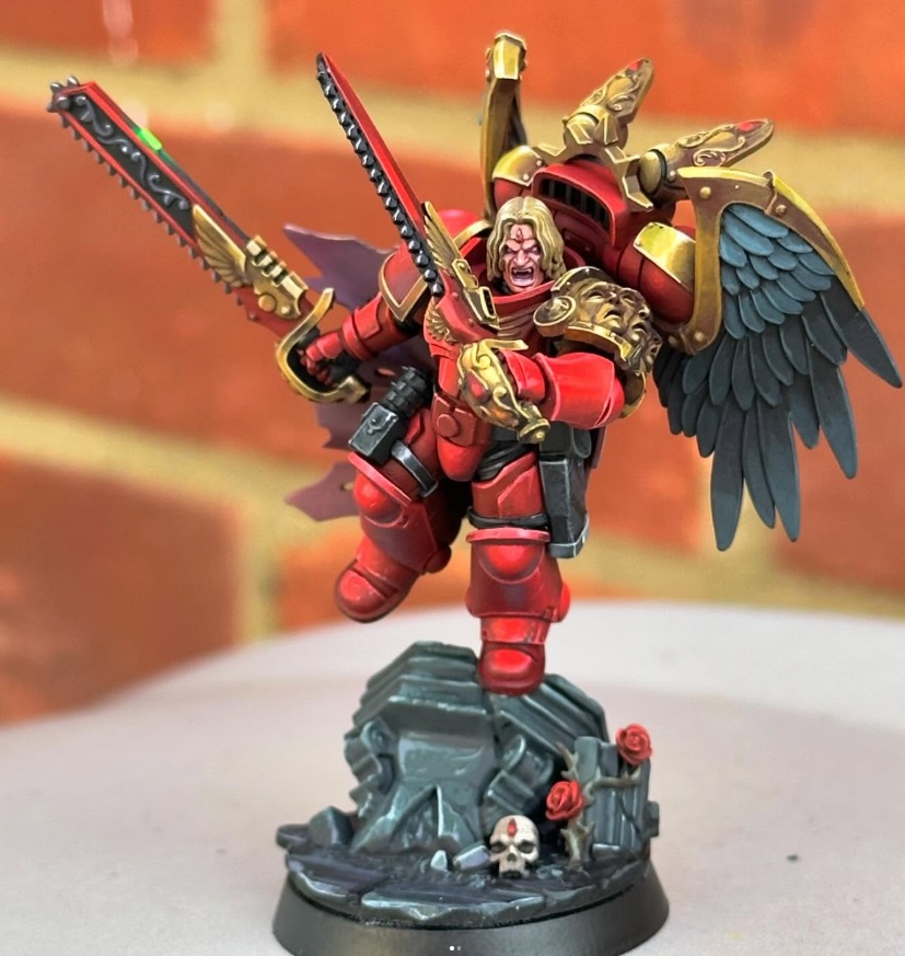 Crimson Lords Space Marines Miniature