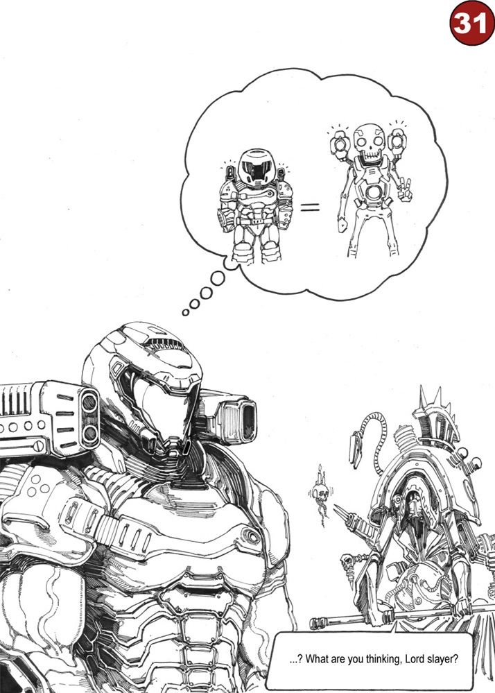 If Doom Slayer joins the Imperium of Man Page 31