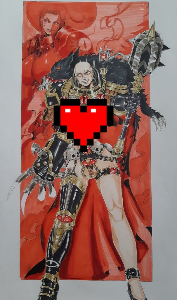 Chaos Warmaster As a Sexy Woman