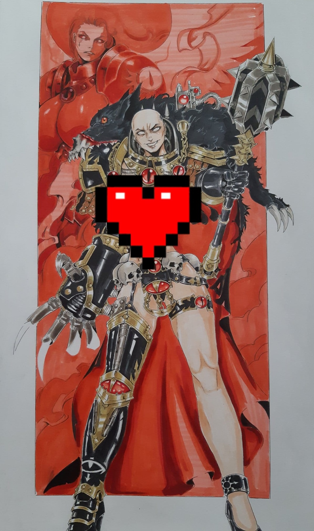 Chaos Warmaster As a Sexy Woman