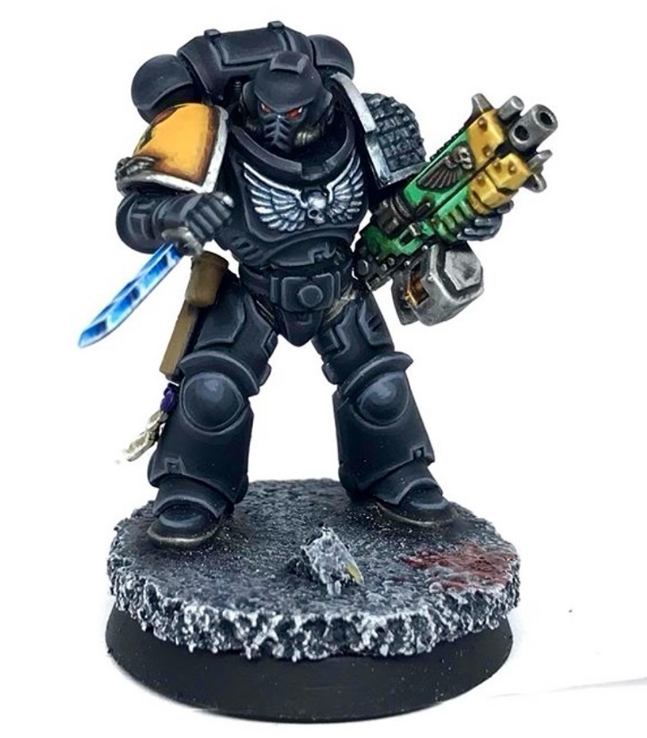 Primaris Lieutenant Deathwatch Miniature