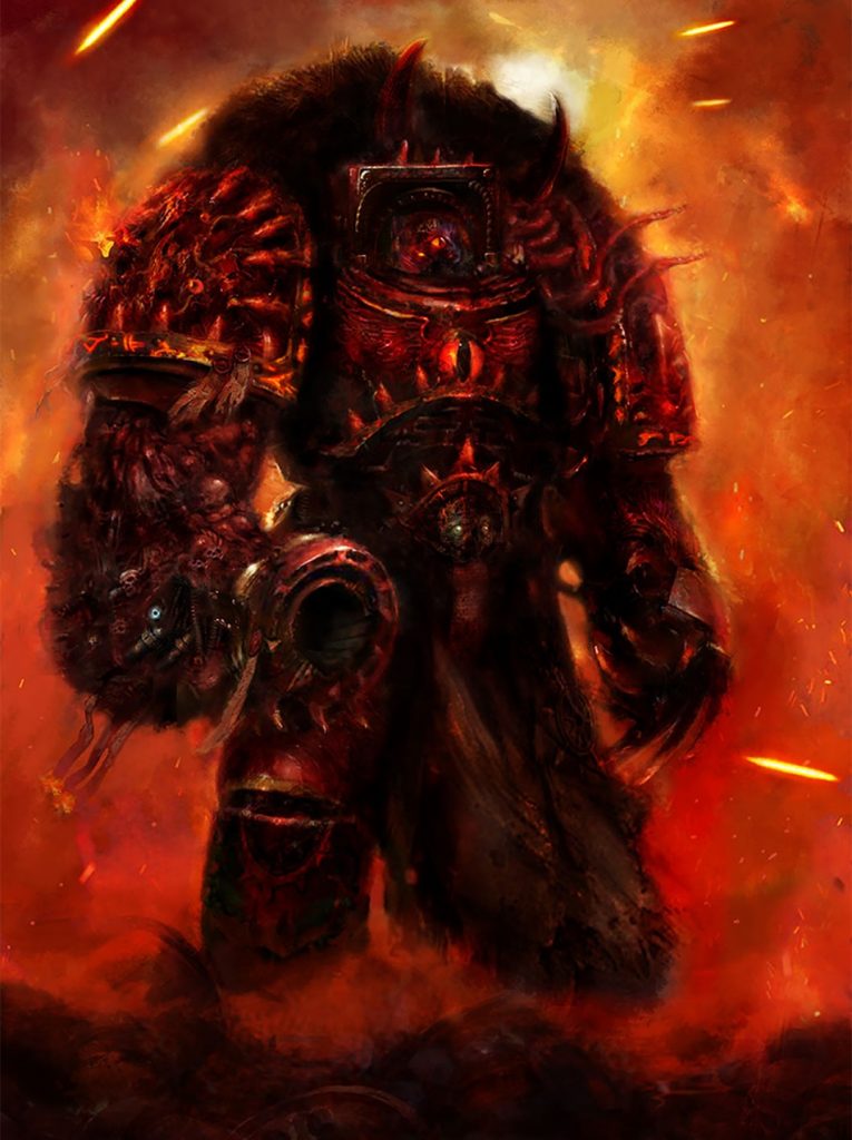 Khorne Chaos Space Marine Art