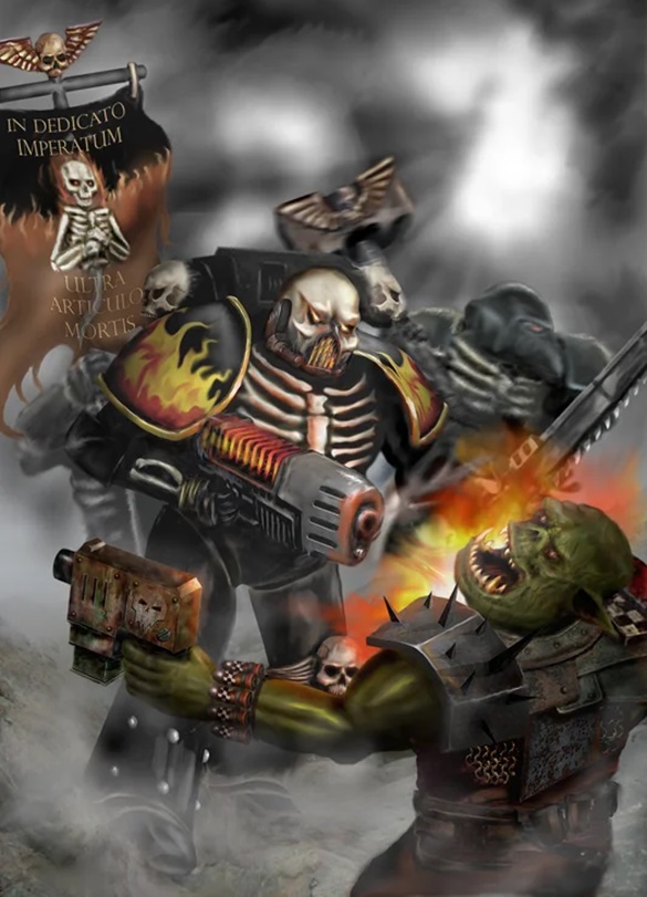 Legion of the Damned Versus Orks