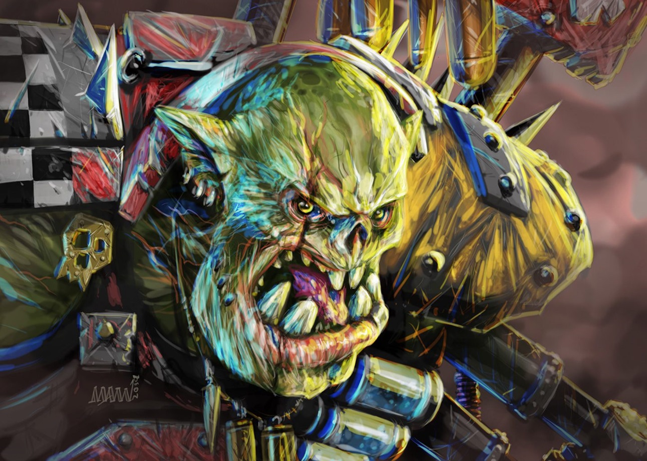 Orks: Warhammer 40K’s Savage Green Horde