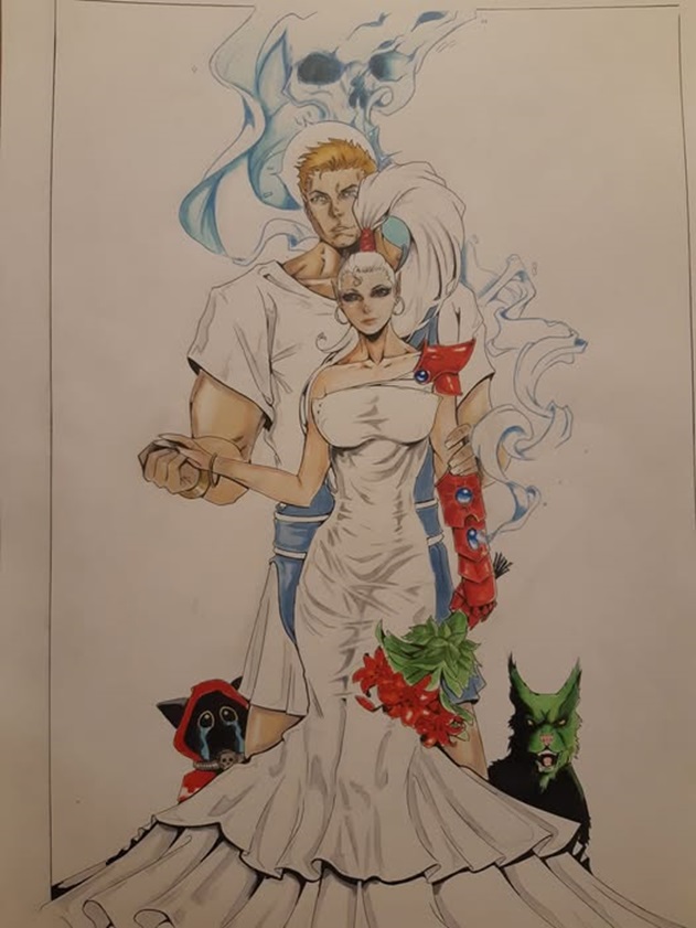 Roboute Guilliman Marrying Yvraine, Eldar