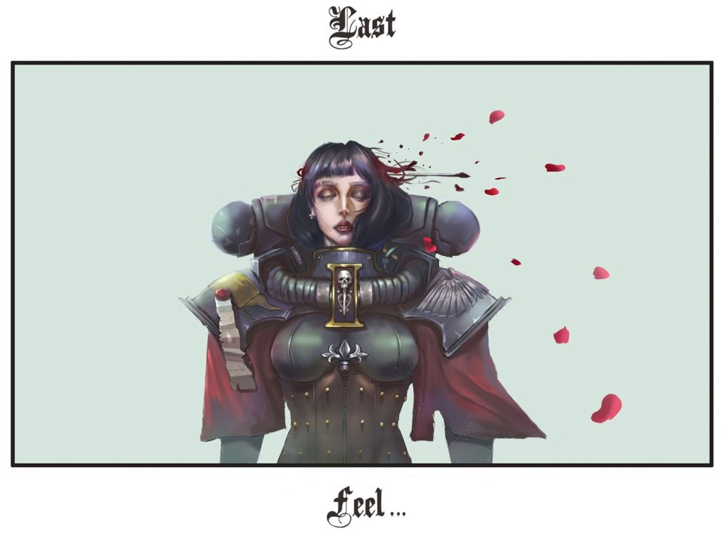 Sisters of Battle Last Feel Art