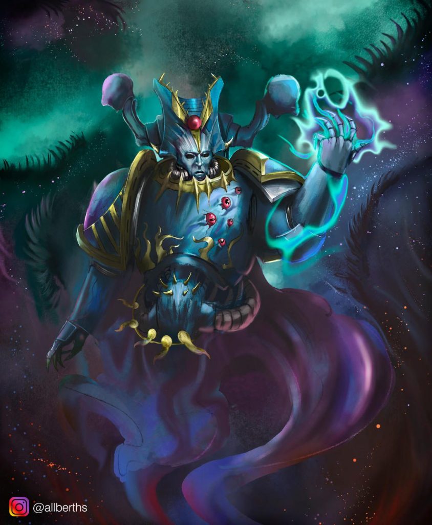 Chaos Sorcerer of Tzeentch: Master of Sorcery