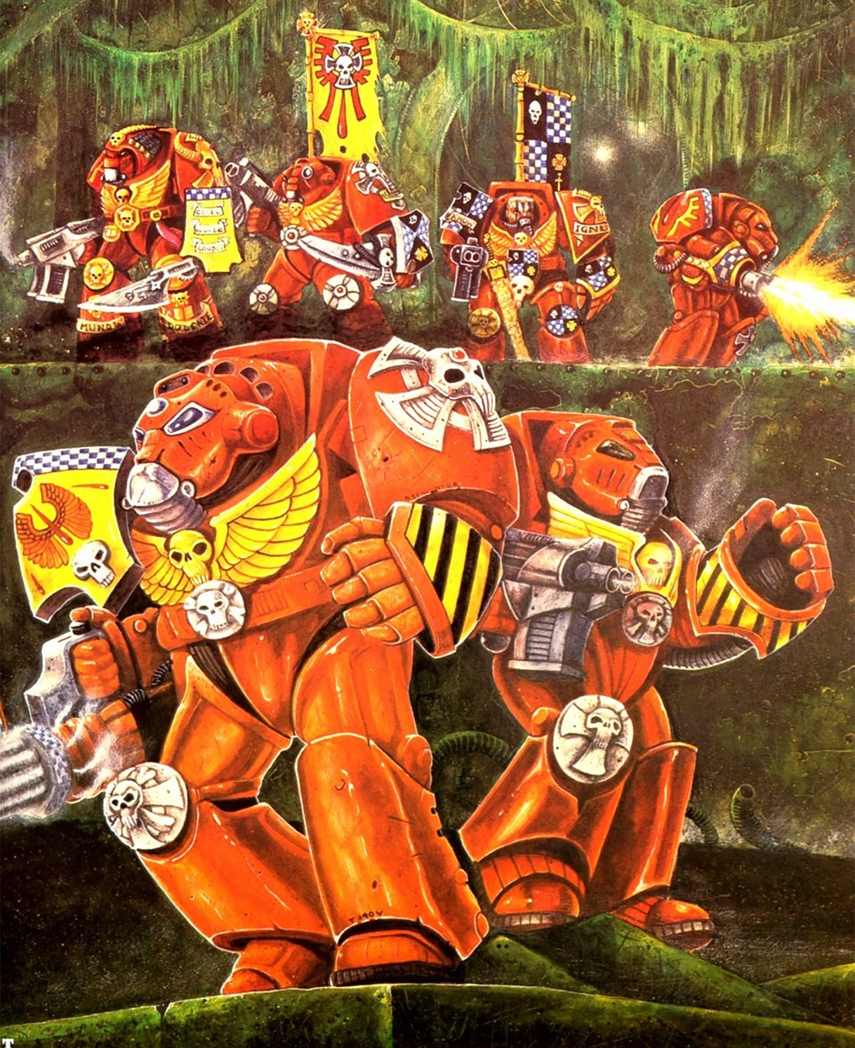 Terminator Oldhammer Art