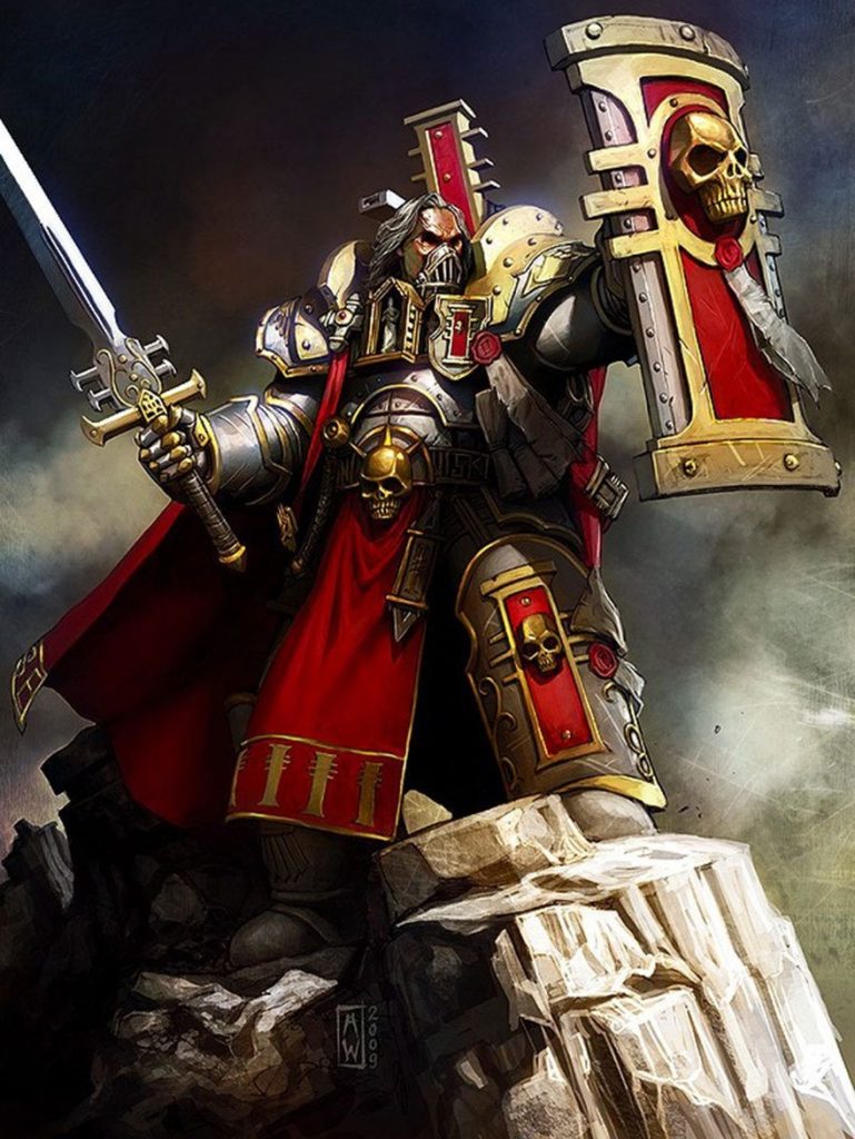 Crusader Inquisitor Warhammer 40k Artwork