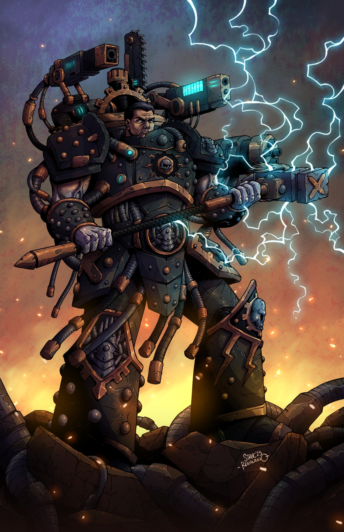 Ferrus Manus, Primarch of the Iron Hands Space Marine