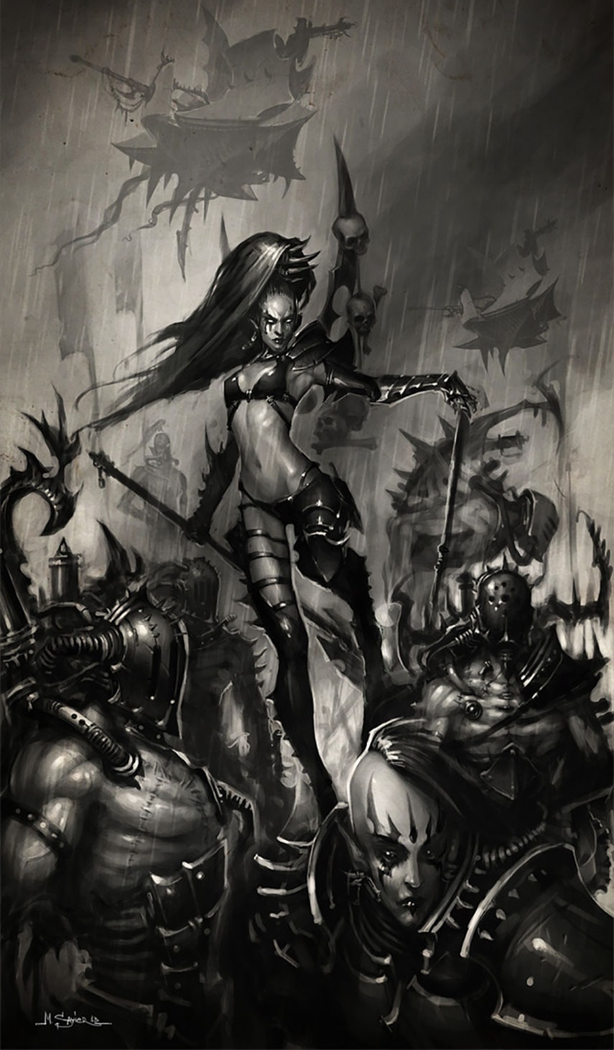 Lelith Hesperax, Hekatrix Bloodbrides and Wracks Artwork