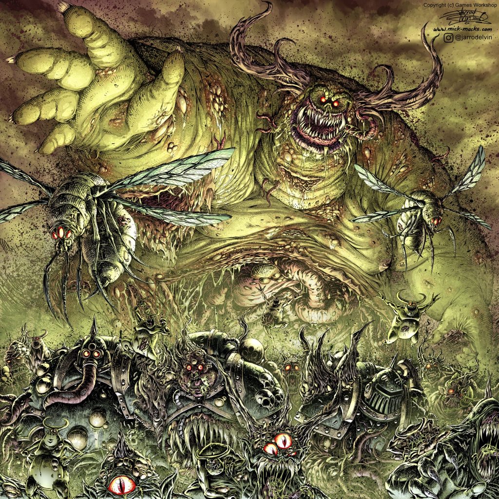 The Great Unclean One and His Minions on the Move