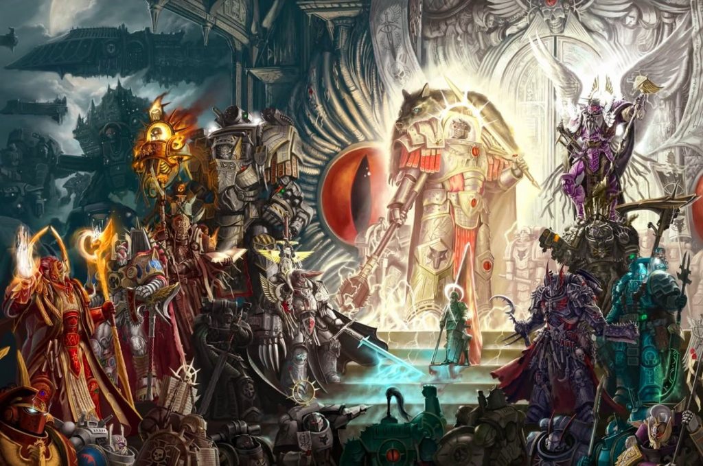 Warmaster Horus at the Eternity Gate Artwork