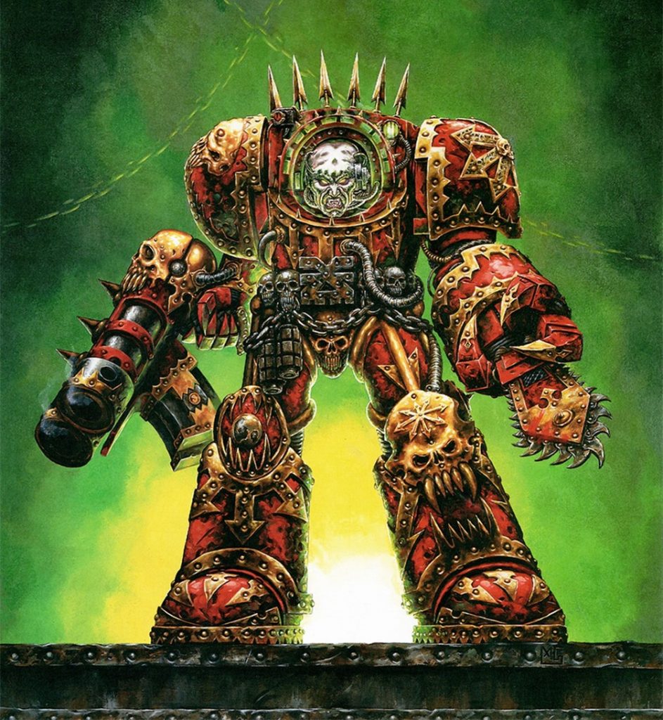 Azrakh the Annihilator, World Eaters Chaos Terminator Oldhammer